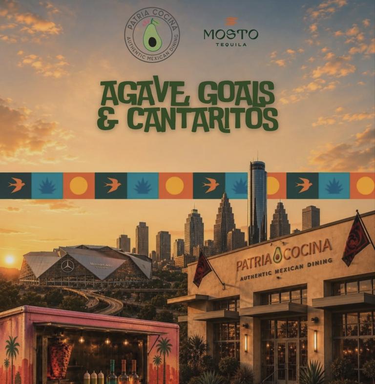 Agave, Goals & Cantaritos — event flyer