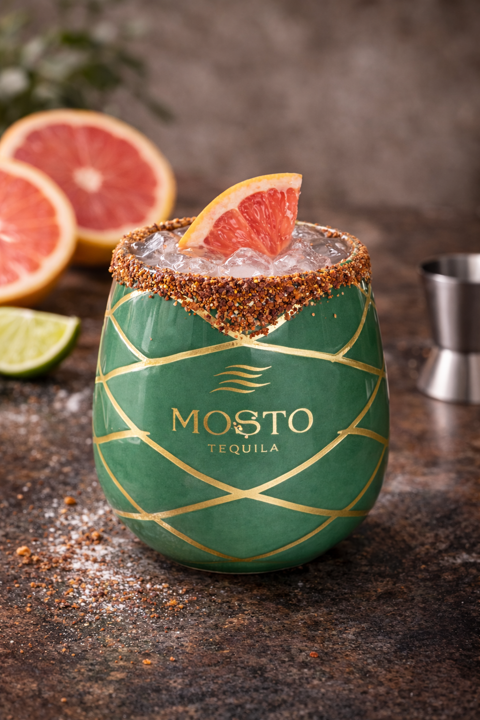 Mosto Tequila Paloma cocktail — blanco tequila with grapefruit soda and lime