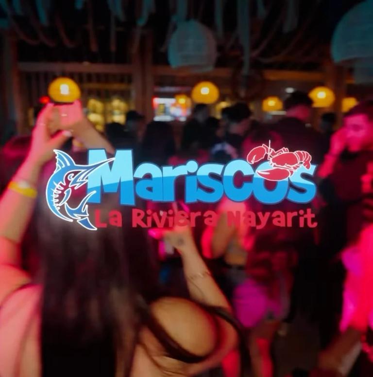 Noche Pesada at Mariscos La Riviera Nayarit — event flyer