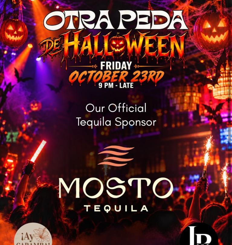Otra Peda de Halloween at Ay Caramba — event flyer